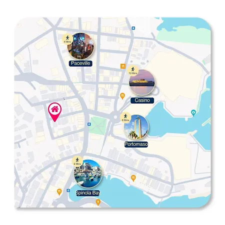 Modern 2br With Balconies In St Julians, Paceville - 5 By Vaganza *