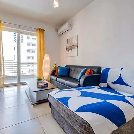 Modern 2br With Balconies In St Julians, Paceville - 5 By Vaganza