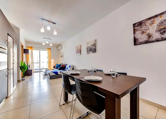 Modern 2br With Balconies In St Julians, Paceville - 5 By Vaganza