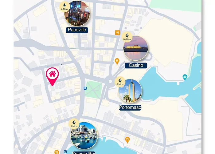 Modern 2br With Balconies In St Julians, Paceville - 5 By Vaganza *